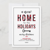 ニューホームフォーザホリデーズレッドバッファロープレイド シーズンカード (正面)