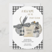 ニューホームフォーシーズン不気味ズファームハウスハロウィーン 案内状 (正面)