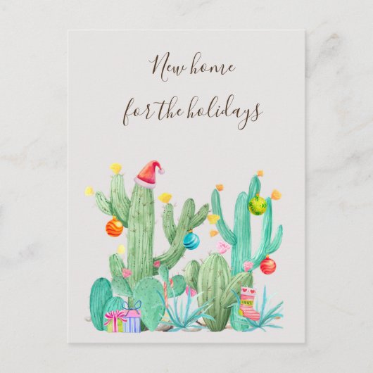 ニューホームフォーホリデイムービングサボスサウスウェスト ポストカード (正面)