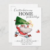 ニューホームフォーホリデーズサンタツリーおもしろい 案内ポストカード (正面/裏面)