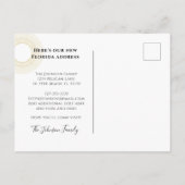 ニューホームフロリダサンシャイン州パームツリーズムービング 案内ポストカード (裏面)