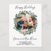 ニューホームホリデイズグリーンリーリースフォトムービング シーズンポストカード (正面)