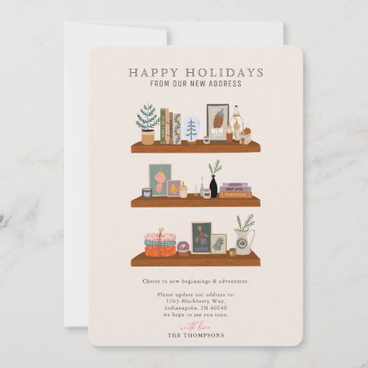 ニューホームホリデーズシェルフコーラルムービングアナウンス シーズンカード (正面)