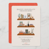 ニューホームホリデーズシェルフコーラルムービングアナウンス シーズンカード (正面/裏面)