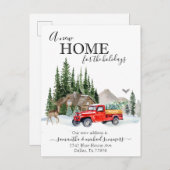 ニューホームホリデームービングアナウンスメントトラック 案内ポストカード (正面/裏面)