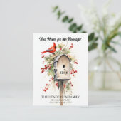 ニューホームホリデームービングアナウンスメント ポストカード (スタンド正面)