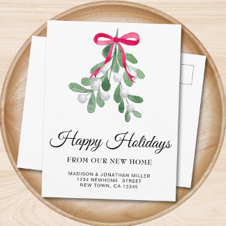 ニューホームホリデームービングアナウンスメント 案内ポストカード