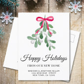 ニューホームホリデームービングアナウンスメント 案内ポストカード