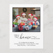 ニューホームホリデー引っ越しましたカスタムフォトムービング 案内ポストカード (正面)