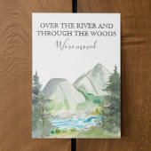 ニューホームムービングアナウンスキャビン川の森 案内ポストカード