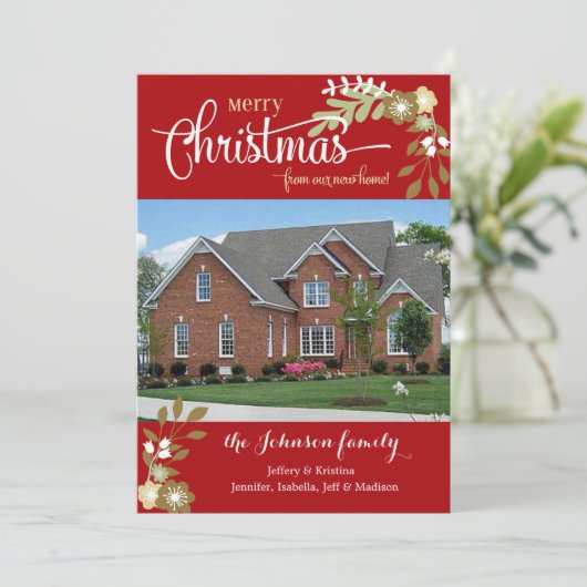ニューホームメリークリスマスカスタムの写真 シーズンカード (スタンド正面)