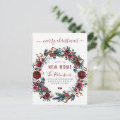 ニューホームメリークリスマスホリデームービング 案内ポストカード (スタンド正面)