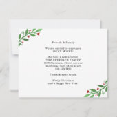 ニューホームメリークリスマス2フォトホリデームービング 案内状 (裏面)