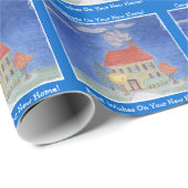 ニューホーム引っ越し祝いパーティーニューハウス ラッピングペーパー (ロールコーナー)