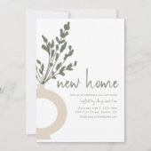 ニューホーム引っ越し祝いパーティーパーティの招待状テンプレート 招待状 (正面)