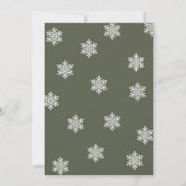 ニューホーム引っ越し祝いパーティーパーティースノーイハウス 招待状 (裏面)