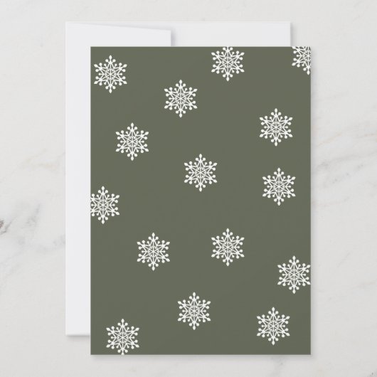 ニューホーム引っ越し祝いパーティーパーティースノーイハウス 招待状 (裏面)