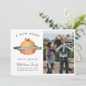 ニューホーム感謝祭かぼちゃの写真ホリデームービング 案内状 (スタンド正面)