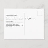 ニューホーム感謝祭かぼちゃムーブドホリデームービング 案内ポストカード (裏面)