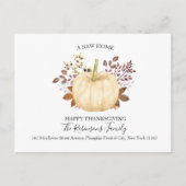 ニューホーム感謝祭かぼちゃムーブドホリデームービング 案内ポストカード (正面)