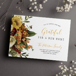 ニューホーム感謝祭の休日の移動 案内状