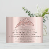 ニューホーム我々は引っ越した家のパーティーエステートローズ 招待状 (スタンド正面)