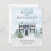 ニューホーム我々移動クリスマスホリデームービング 案内ポストカード (正面/裏面)