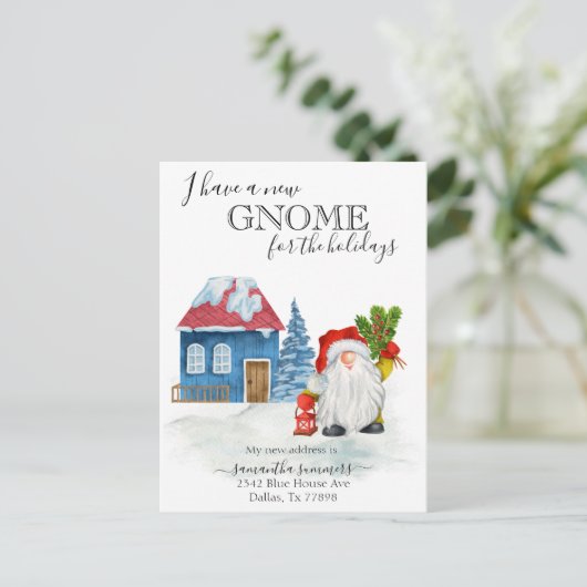 ニューホーム格言ホリデームービングアナウンスメント 案内ポストカード (スタンド正面)