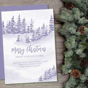 ニューホーム紫の森からメリークリスマス 案内状