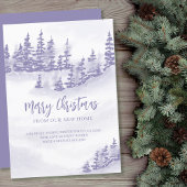 ニューホーム紫の森からメリークリスマス 案内状