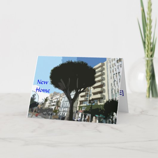 ニューホーム – アパートメント/フラット) 案内状 (正面)