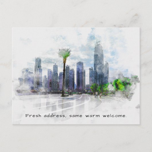 ニューホーム – ニューアドレスシモダンティ 案内ポストカード (正面)