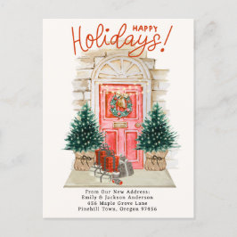 ニューホーム – ホリデーズクリスマスドアムービングア 案内ポストカード