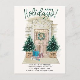 ニューホーム – ホリデーズクリスマスドアムービングア 案内ポストカード