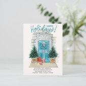 ニューホーム – ホリデーズクリスマスドアムービングア 案内ポストカード (スタンド正面)