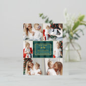 ニューホームfor the Holidaysムービングフォトフォイルホリダ 箔シーズンポストカード (立ち正面)