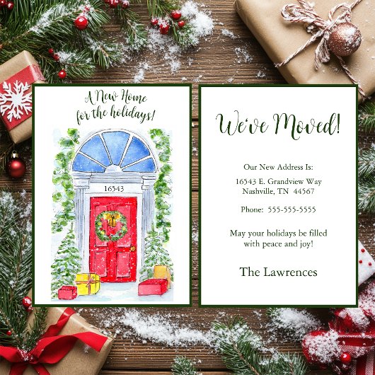 ニューホームfor the Holidays 案内状