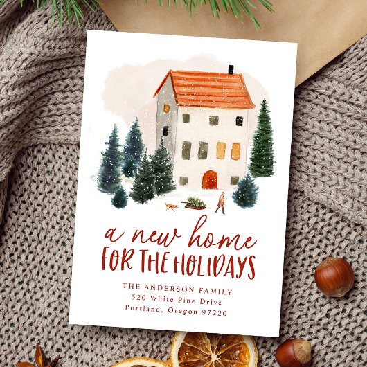 ニューホームfor the holidays moving 案内状