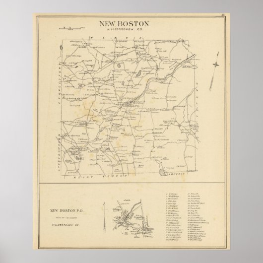 ニューボストンヒルズボロー ポスター (正面)