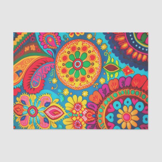 ニューボヘミア7デコペのための目まいがするデザイン 薄葉紙 (正面)