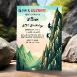 ニューボーイツリーおもしろいクリフロック登山21st誕生日 招待状<br><div class="desc">私祝たちの"新しいボーイツリーおもしろいクリフロック登山21st誕生日招待状"と冒険的なマイルストーン！この鮮やかデザインは、ロック登山とアウトドアの興奮のスリルをキャプチャしはっきりした、忘れられない21thバースデーバッシュのステージを設定する色とダイナミックな要素を含む。スリルを求める人や自然愛好家に最適で、おもしろいと冒険の一日を約束する。彼の21歳の誕生日を特別なものにする。今すぐ注文して冒険を始めろ！</div>
