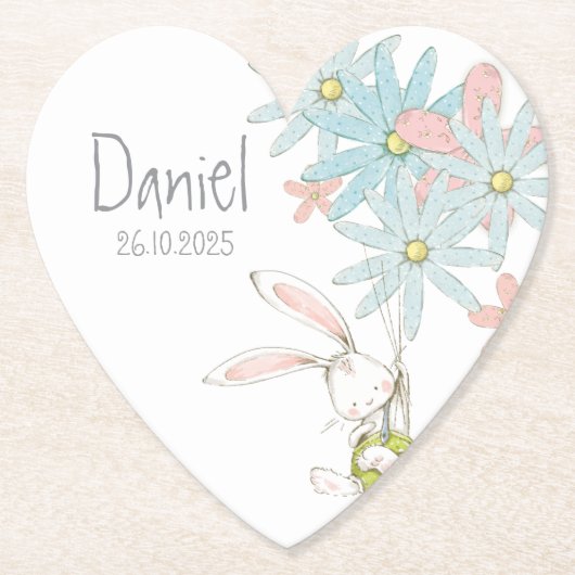 ニューボーン デザイン ペーパーコースター (正面)