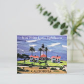 ニューポイントロマライトハウス、カリフォルニアポストカード ポストカード (スタンド正面)