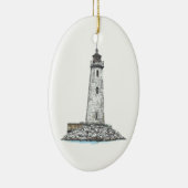 ニューポイント心地よいライトハウス セラミックオーナメント (右)