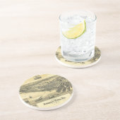 ニューポートのニュースのヴァージニアWarwick郡地図1891年 コースター (側面)