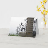 ニューポートのメッセージカード カード (黄色い花)