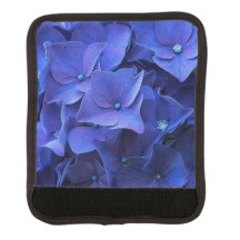 ニューポートの青い荷物のハンドル