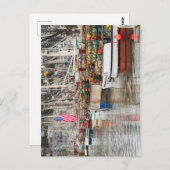 ニューポートカニボーツインザマリーナフォト ポストカード (正面/裏面)