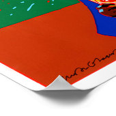 ニューポートジャズフェスティバル1976ヴィンテージポスター ポスター (角)