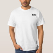 ニューポートビーチのウェッジでサーフィン Tシャツ (正面)